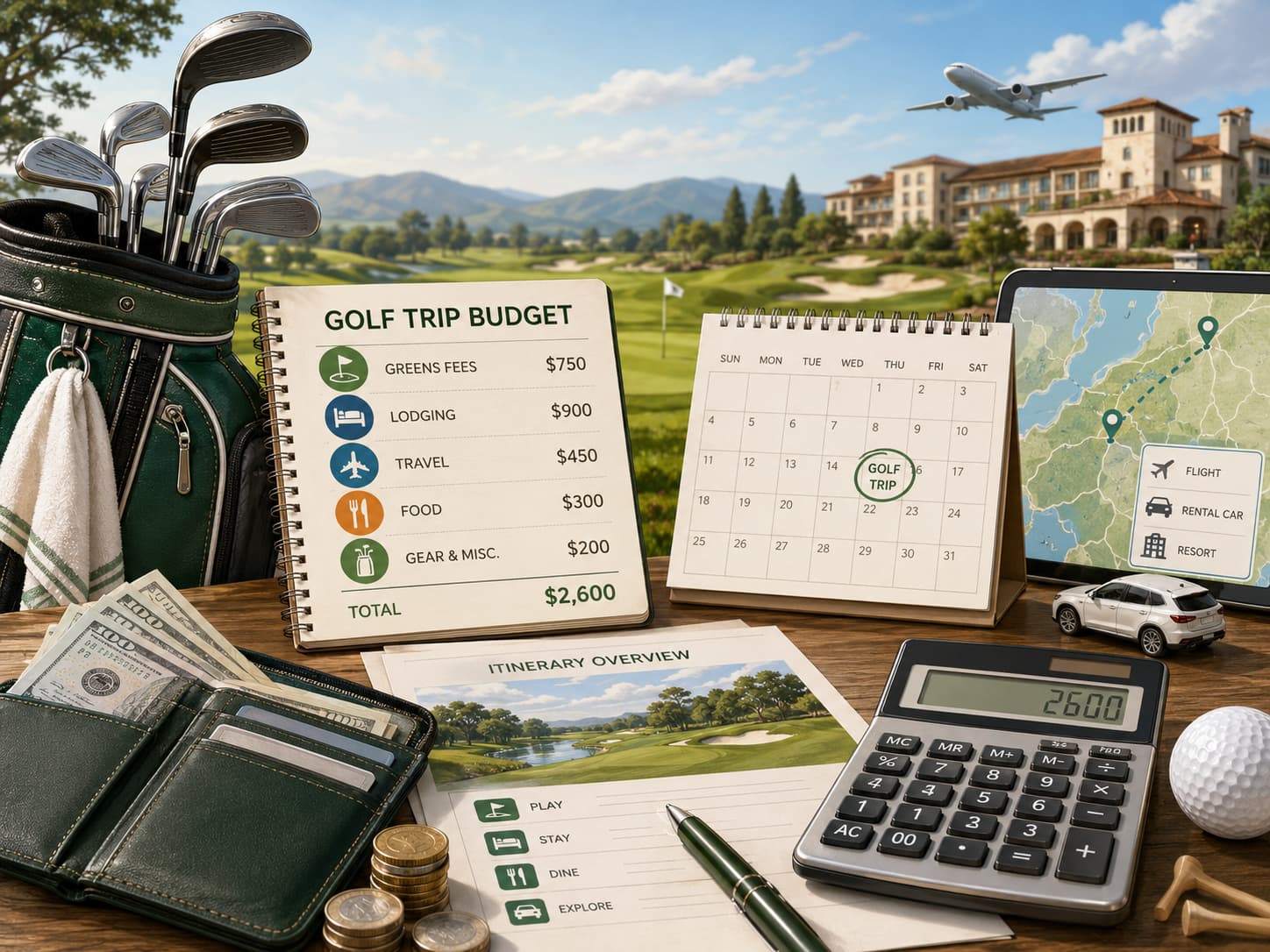 Budgeting 101: Where the Money Actually Goes on a Golf Trip