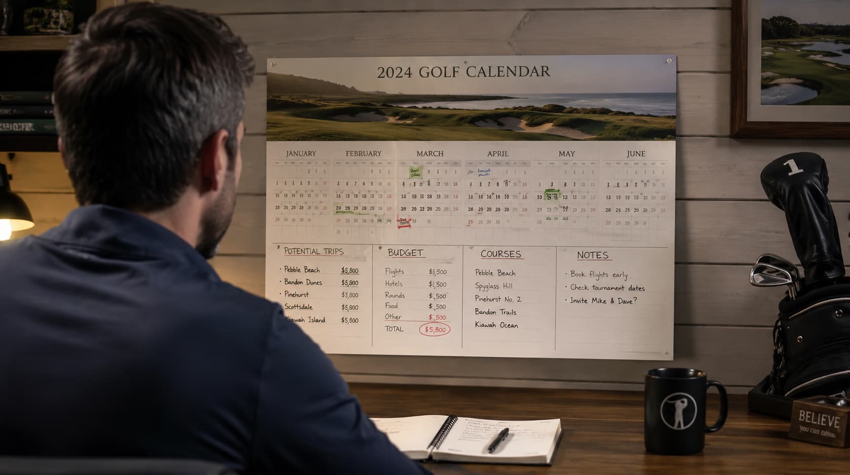 The Captain's 90-Day Calendar: A Planning Timeline That Actually Works
